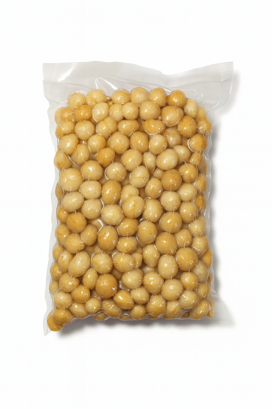 Macadâmia Inteira, Crua, com Sal, Estilo 1 pacote 1kg